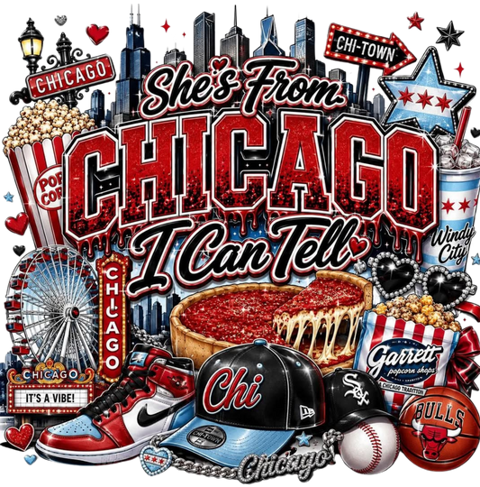 SHE'S FROM CHICAGO I CAN TELL