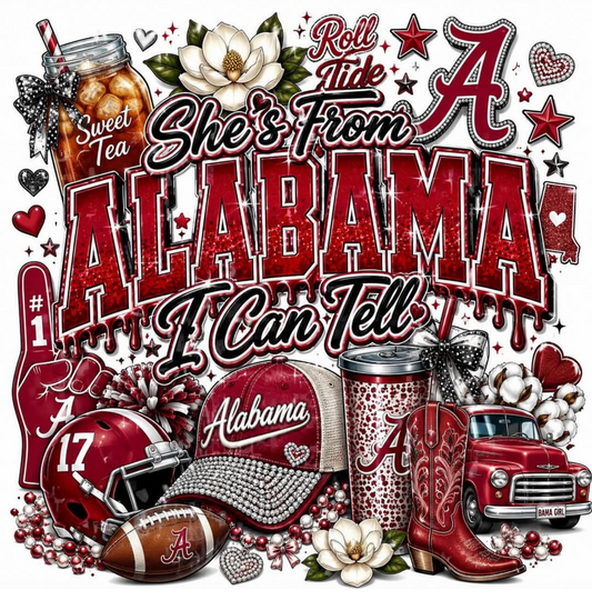 SHE'S FROM ALABAMA I CAN TELL