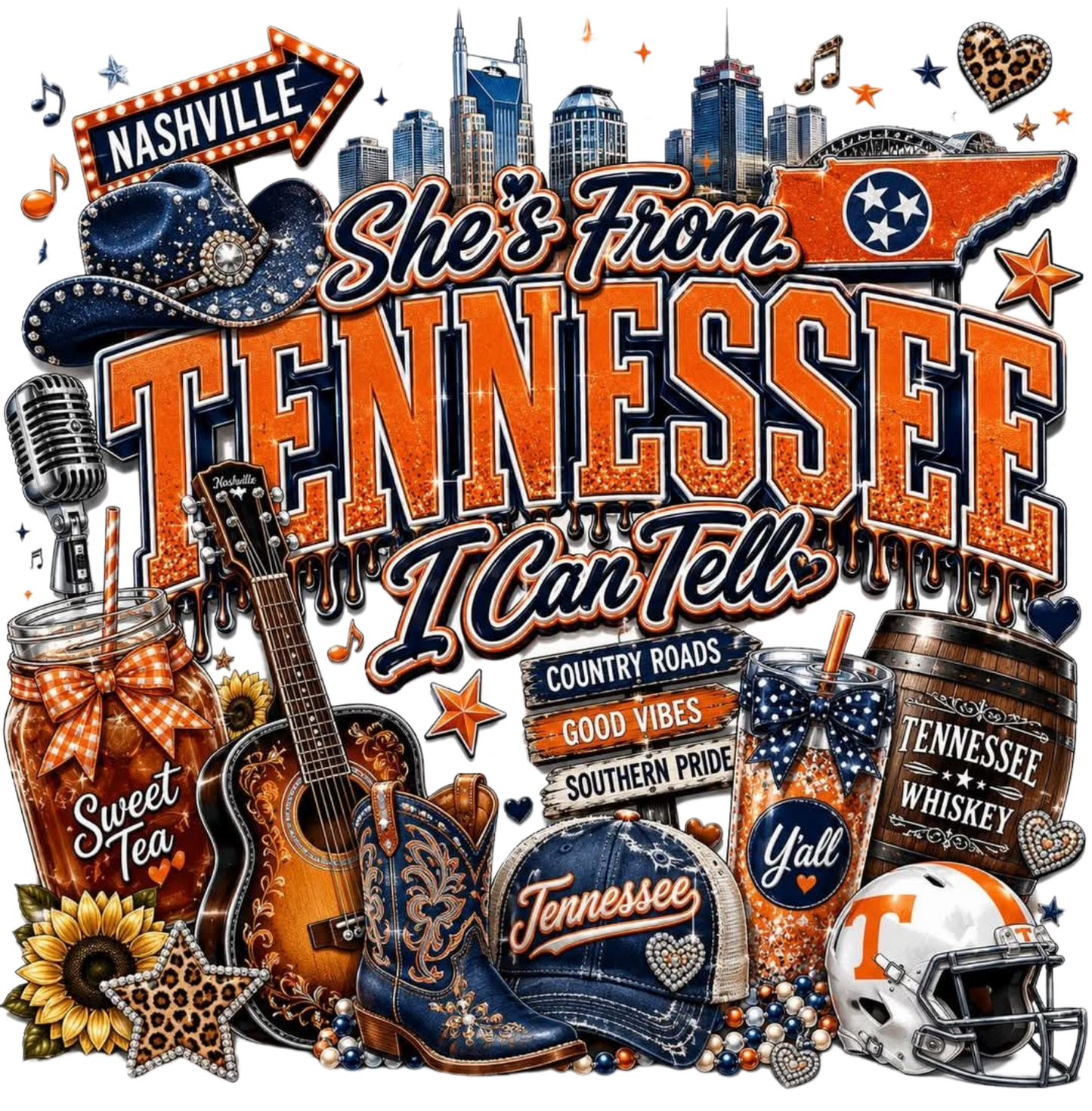 SHE'S FROM TENNESSE I CAN TELL