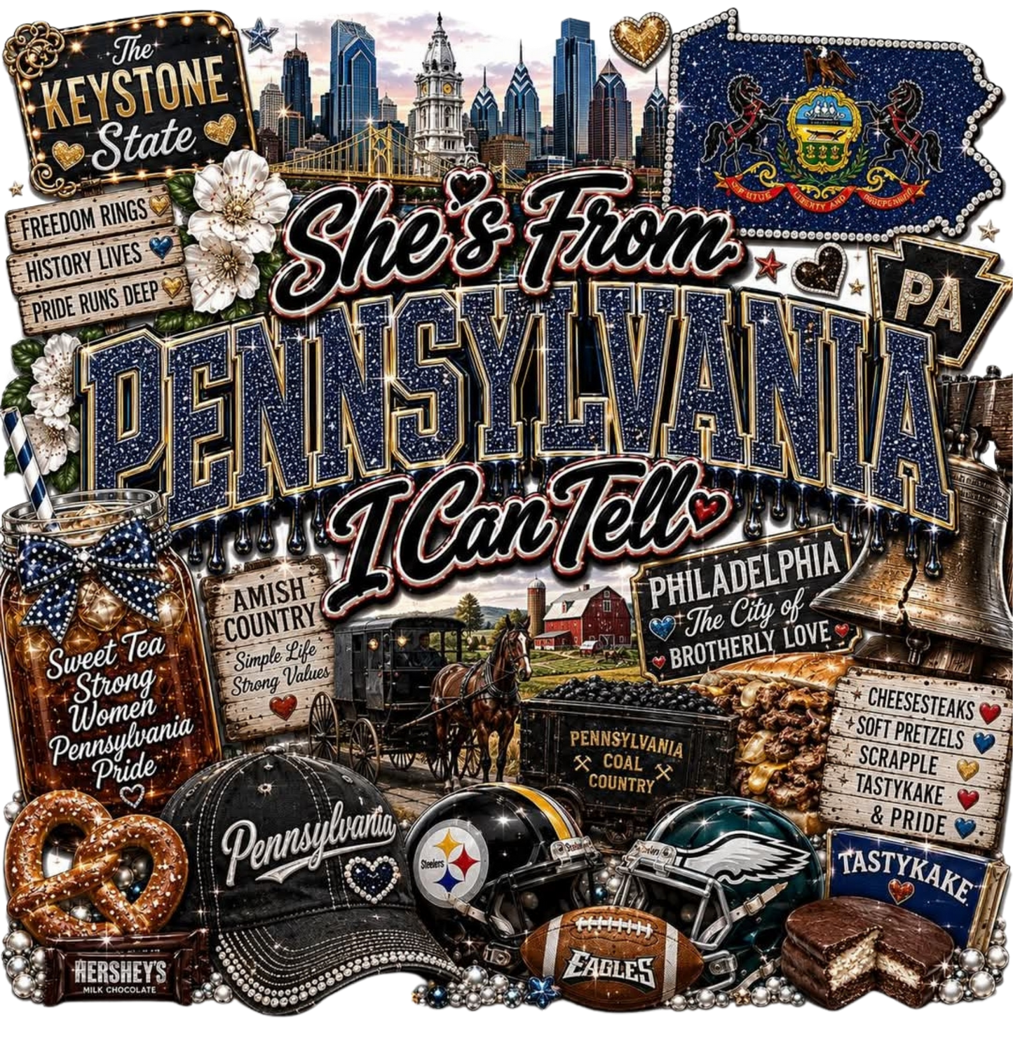 SHE'S FROM PENNSYLVANIA I CAN TELL
