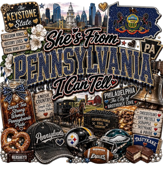 SHE'S FROM PENNSYLVANIA I CAN TELL