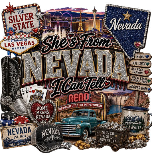 SHE'S FROM NEVADA I CAN TELL