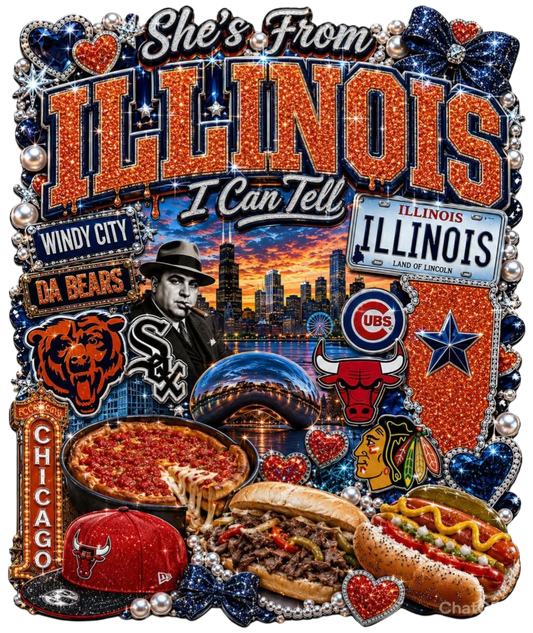 SHE'S FROM ILLINOIS I CAN TELL