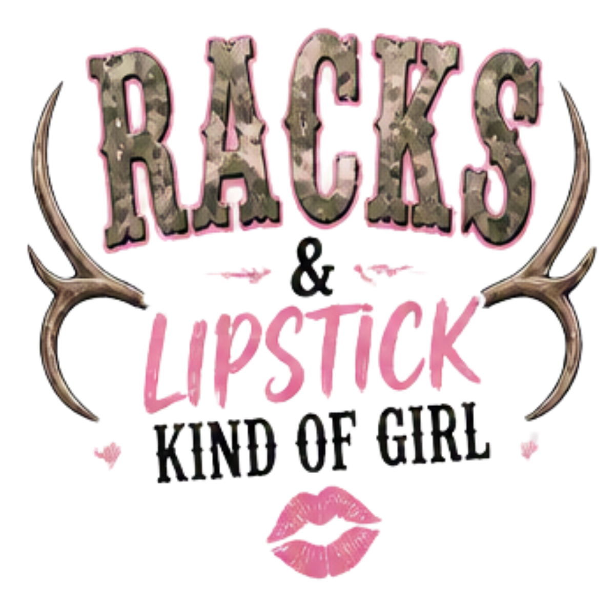 PINK RACKS & LIPSTICK KIND OF GIRL