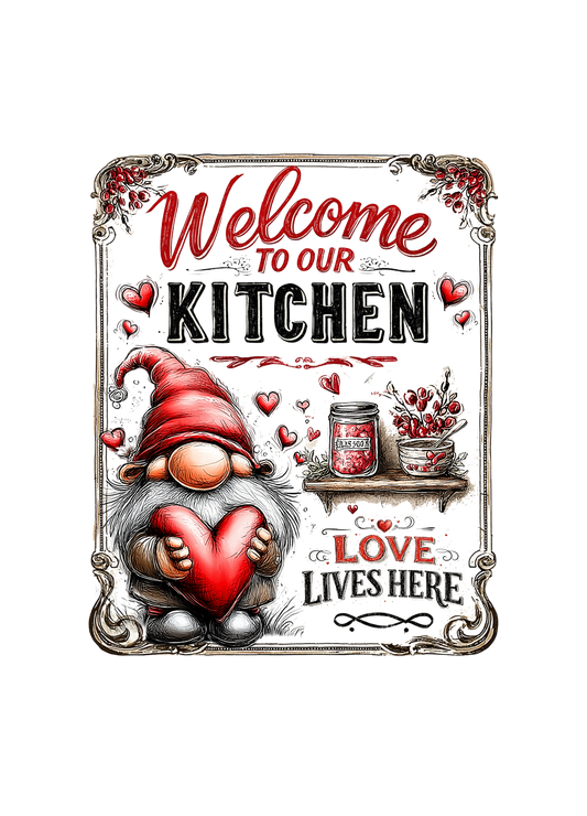WELCOME TO OUR KITCHEN