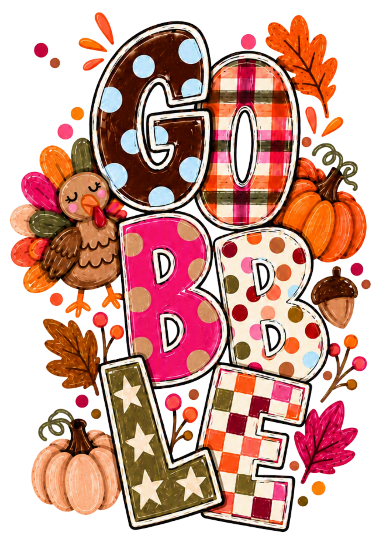 COLORFUL GOBBLE