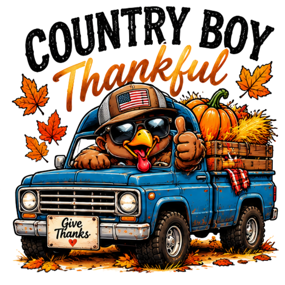 COUNTRY BOY THANKFUL