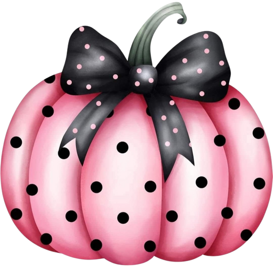 POLKA DOT PUMPKIN