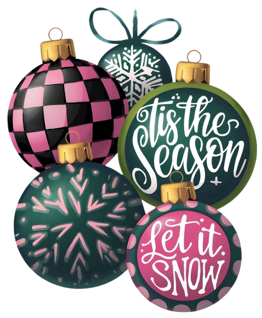 TIS THE SEASON ORNAMENTS