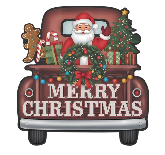BROWN TRUCK MERRY CHRISTMAS