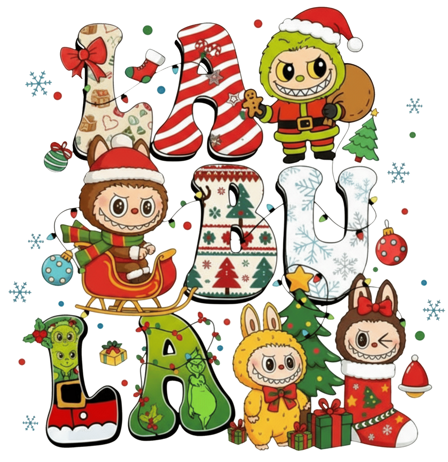 CHRISTMAS LABUBA