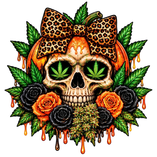PUMPKIN SKULL 420