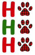 HO HO HO  PAW PRINTS