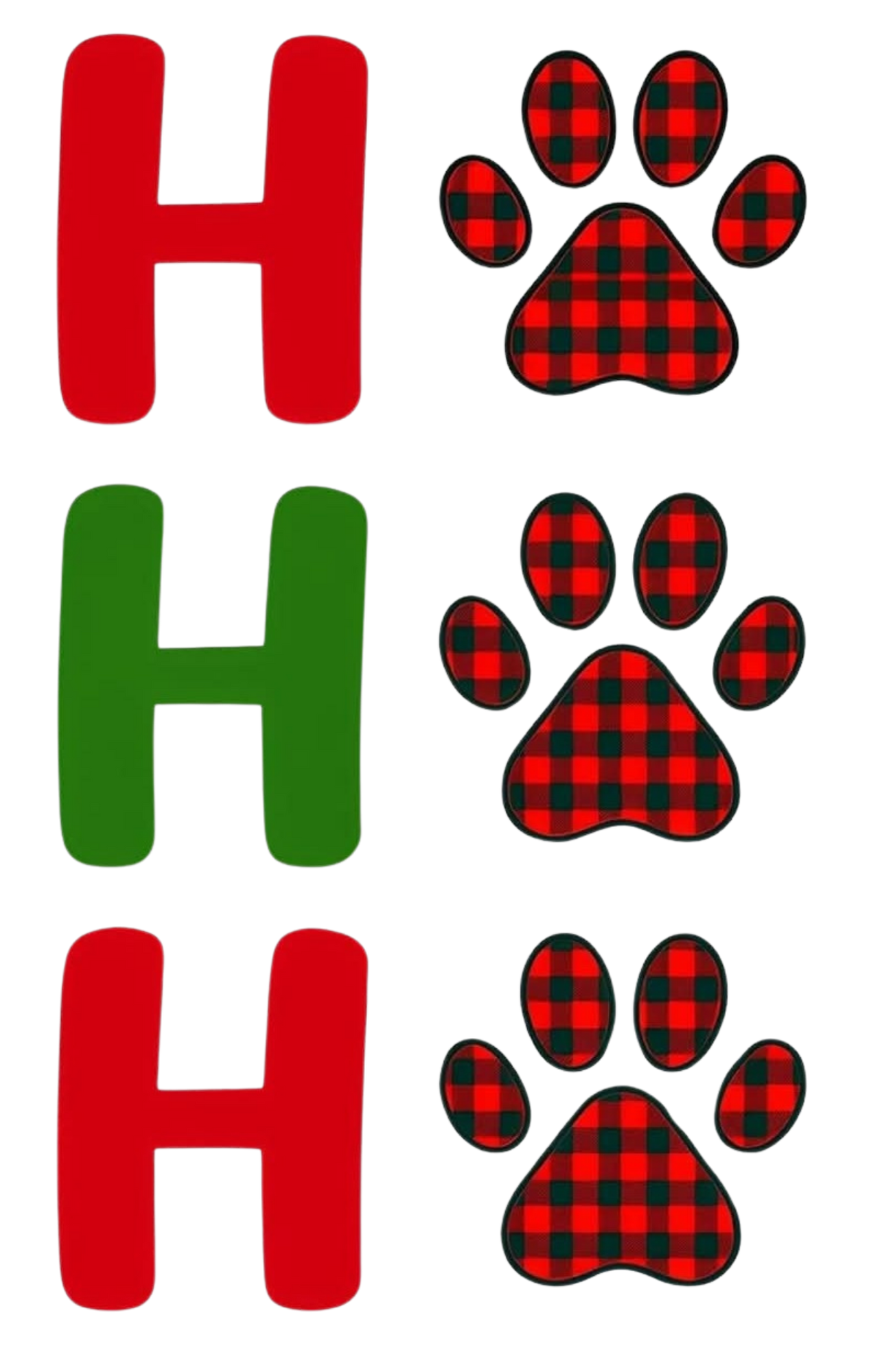 HO HO HO  PAW PRINTS
