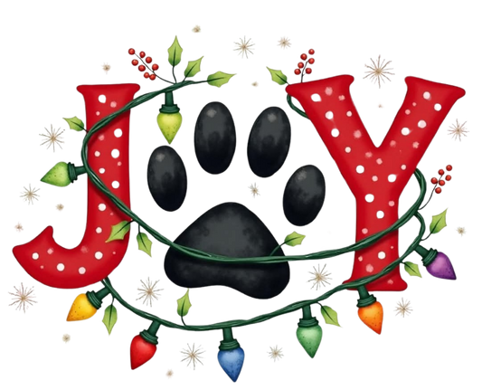 JOY WITH PAW PRINT