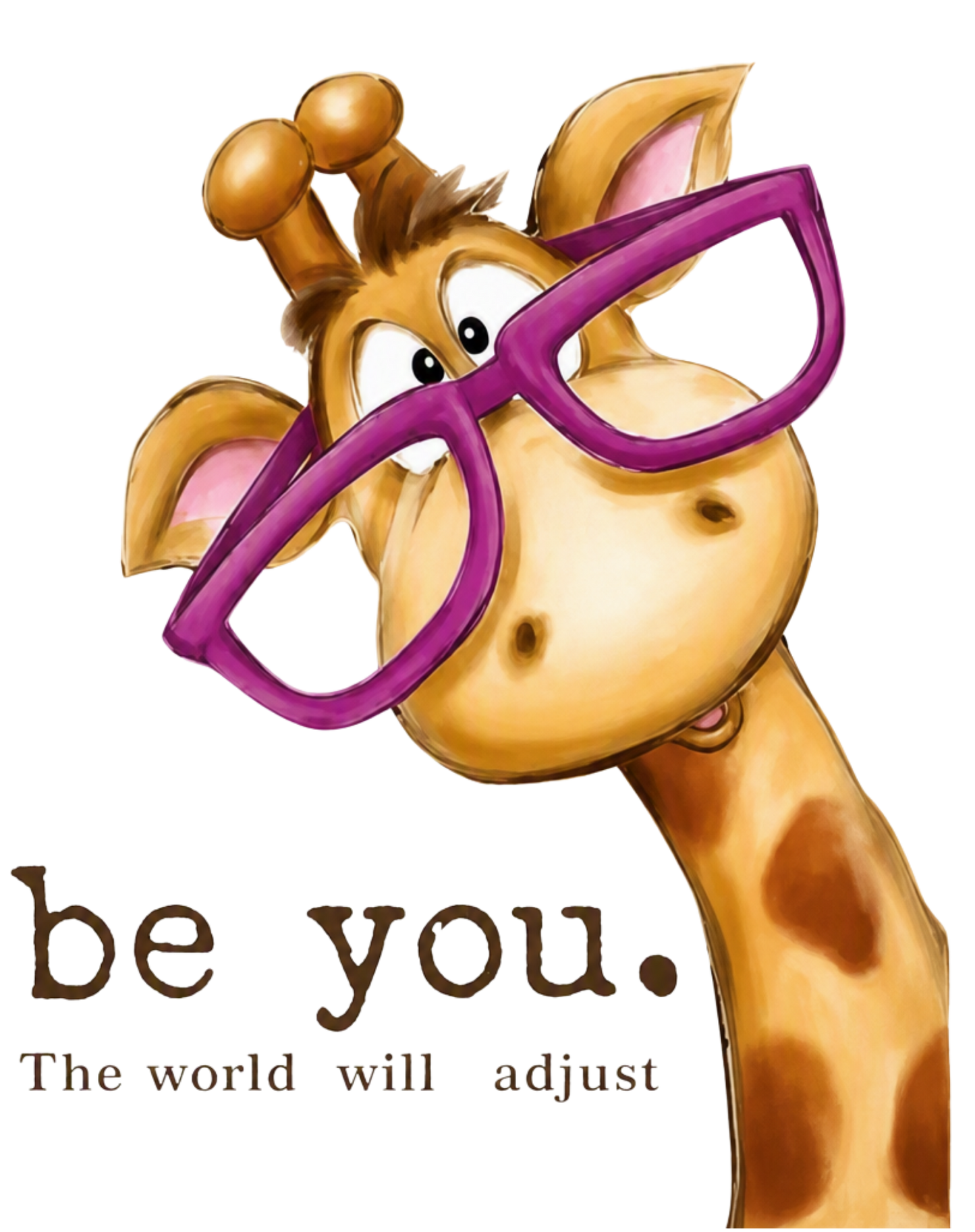 BE YOU GIRAFFE