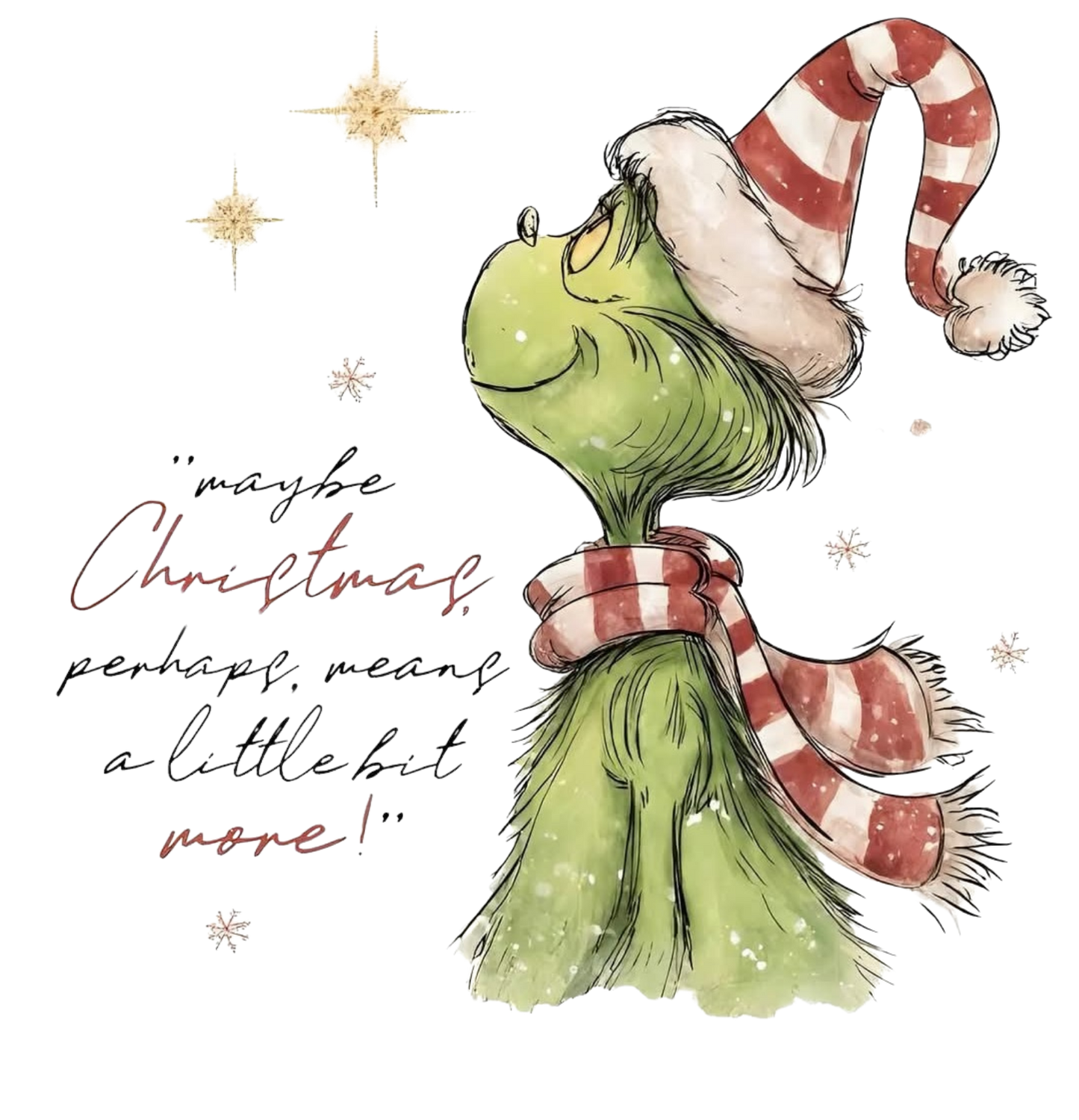 GRINCH MAYBE CHRISTMAS