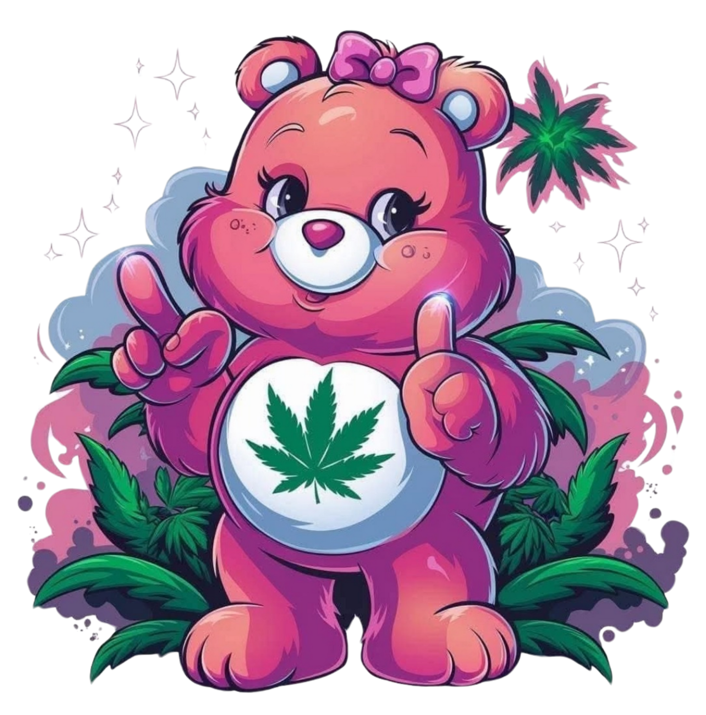 PINK POT BEAR