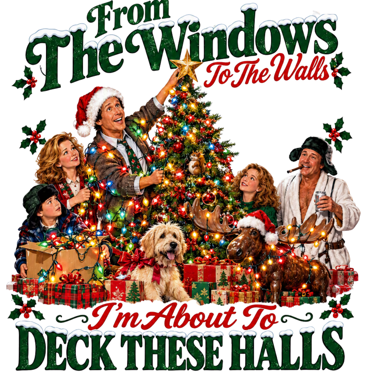 FROM THE WINDOWS TO THE WALLS GRISWOLD STYLE