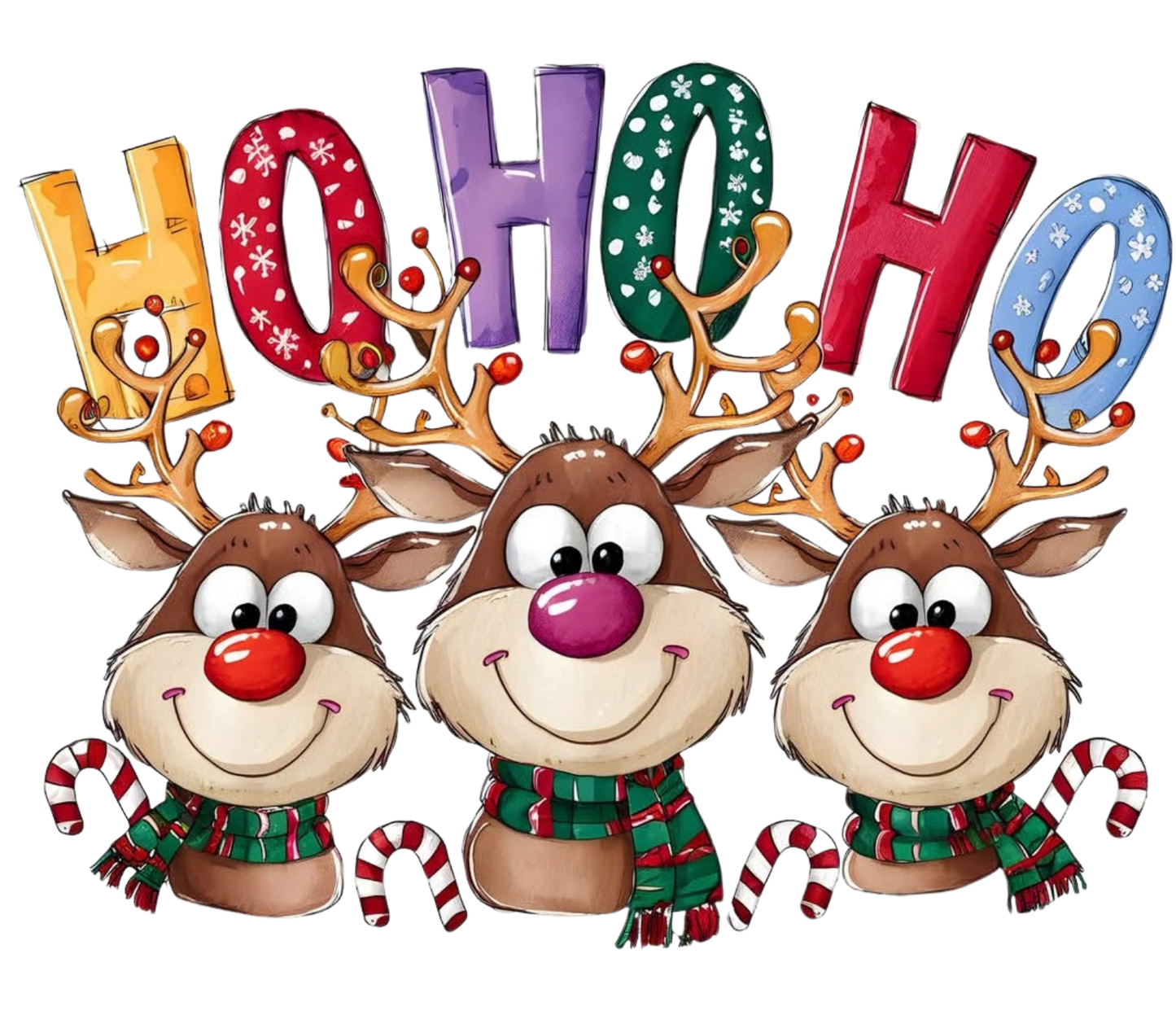 HO HO HO REINDEER