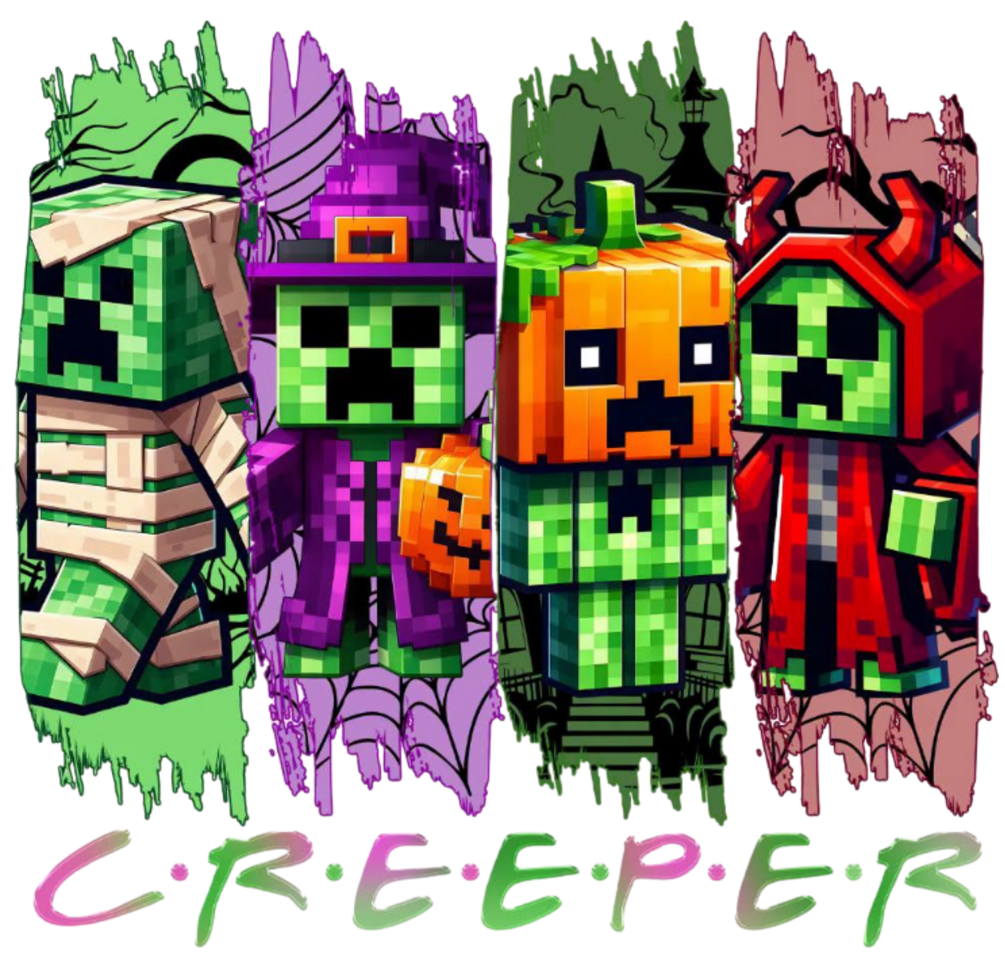 MINECRAFT HALLOWEEN CREEPER