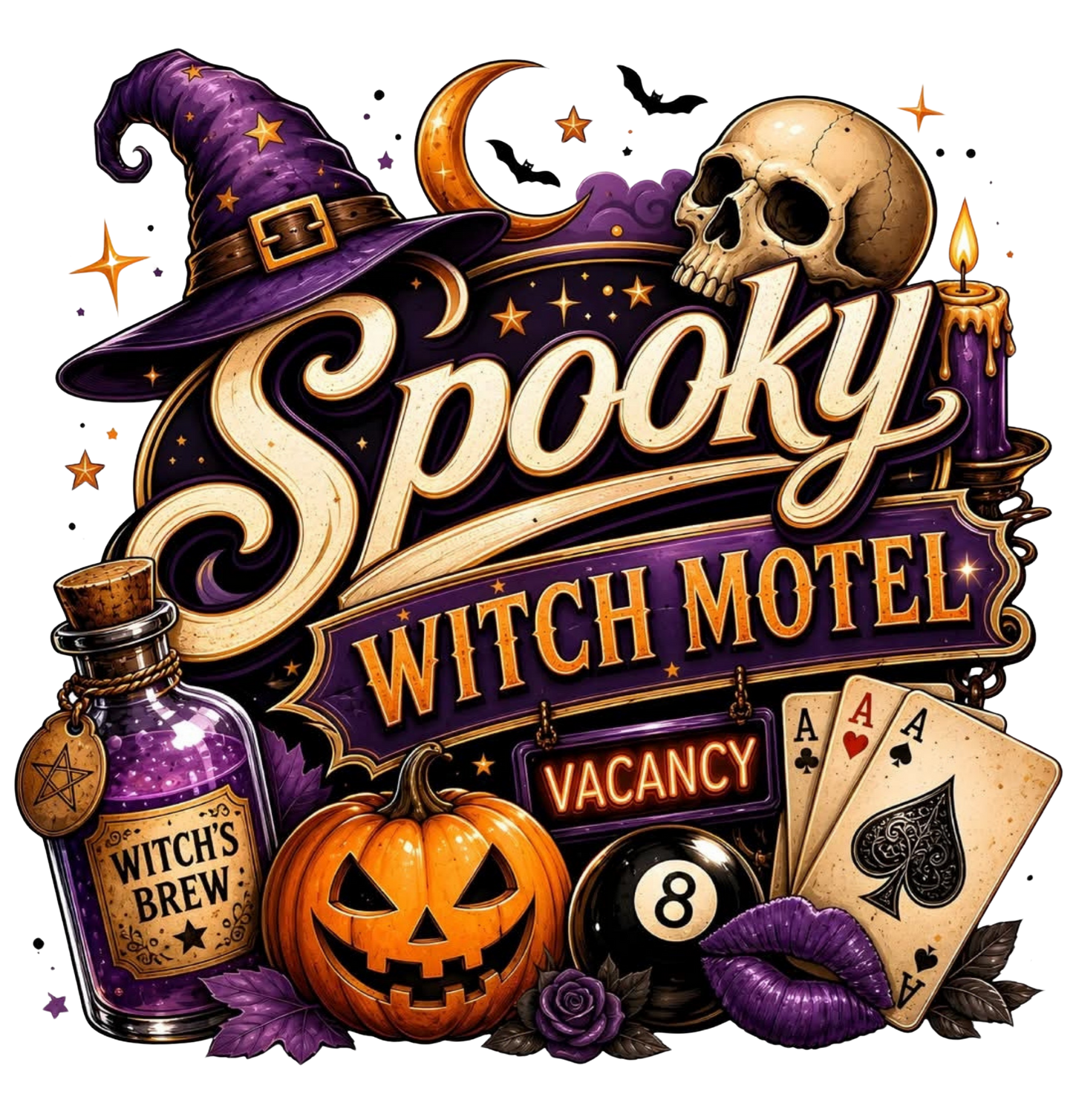 SPOOKY WITCH MOTEL