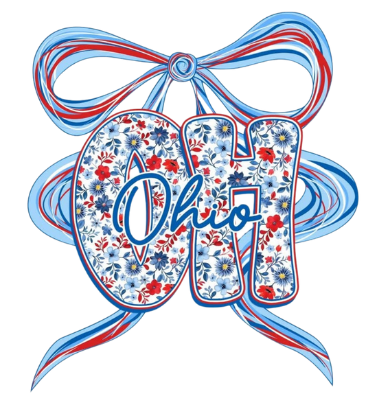 OHIO FLORAL RIBBON