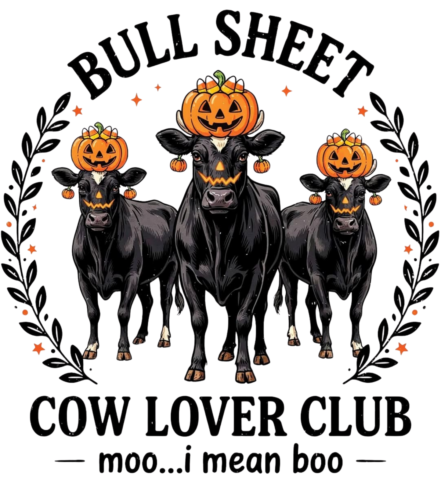 BULL SHEET COW LOVER CLUB