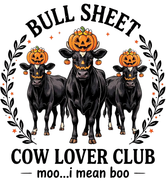 BULL SHEET COW LOVER CLUB