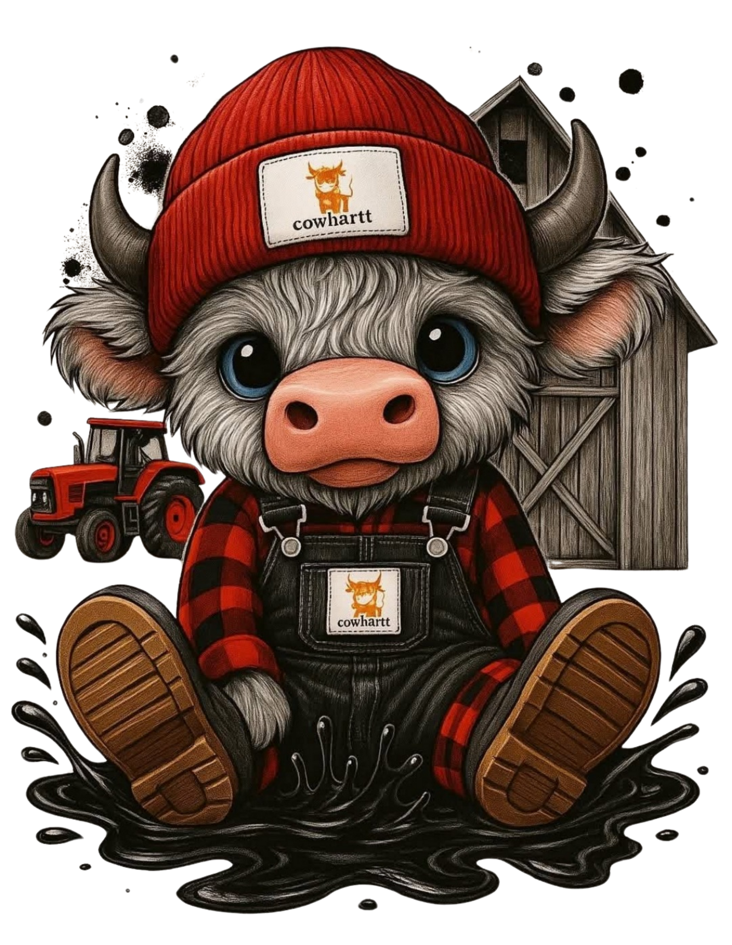 HIGHLAND COWS #90