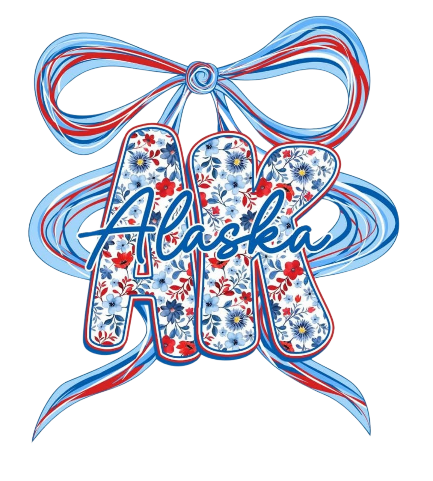 ALASKA FLORAL RIBBON
