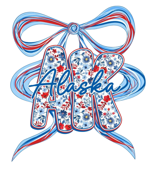 ALASKA FLORAL RIBBON