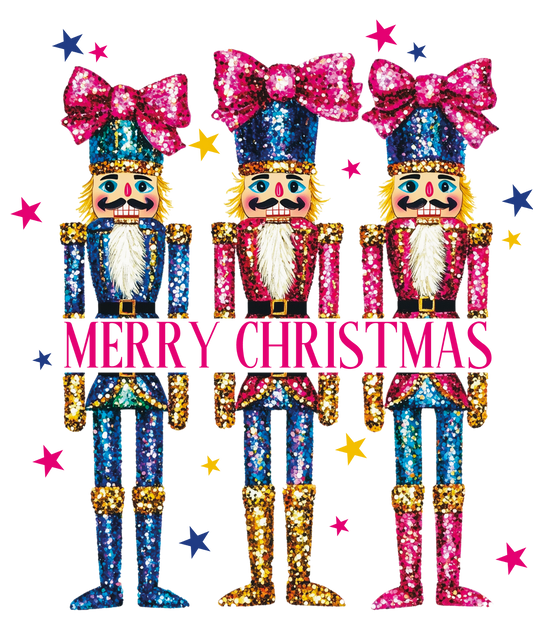PINK AND BLUE NUTCRACKERS