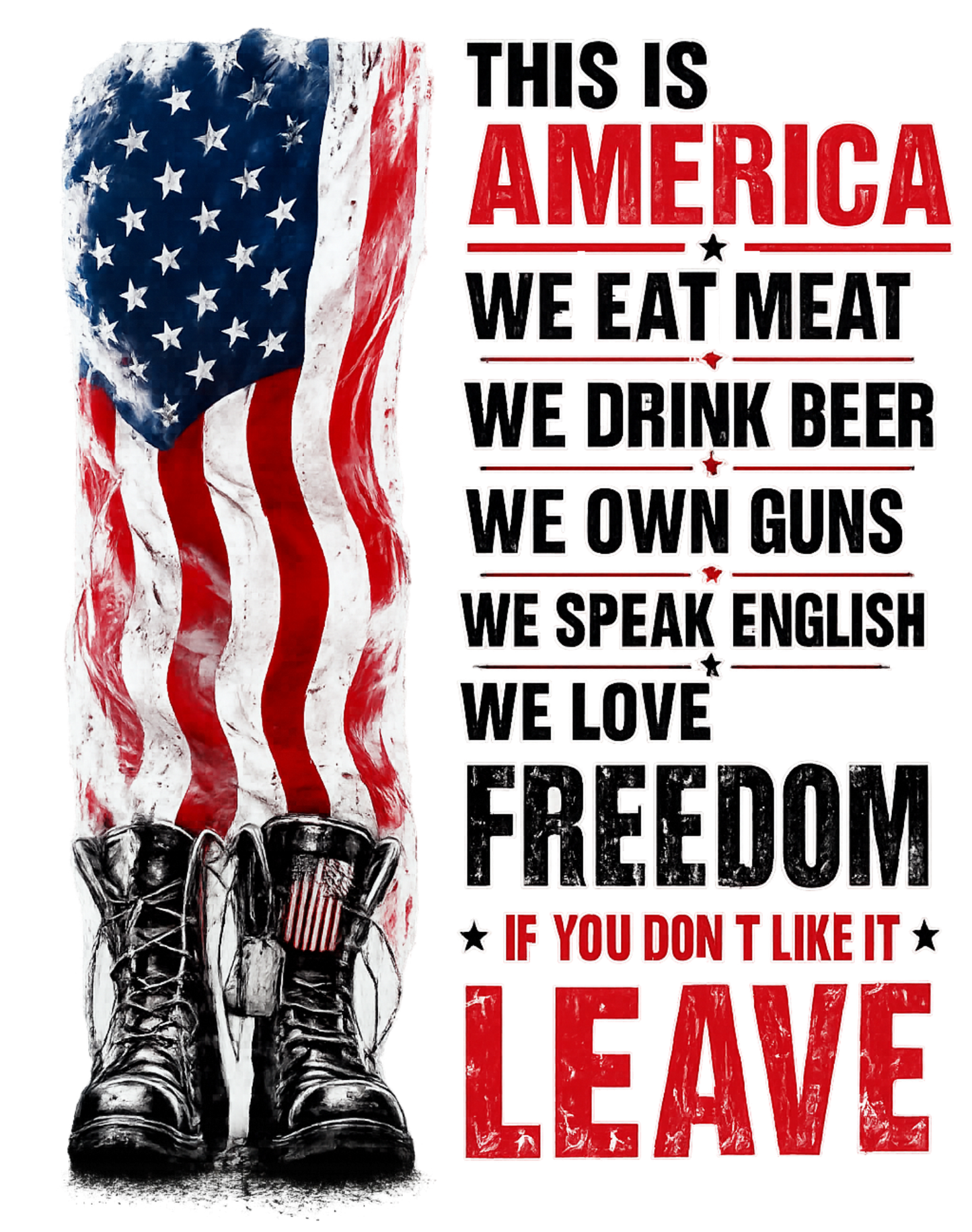 RED WHITE AND BLUE #145