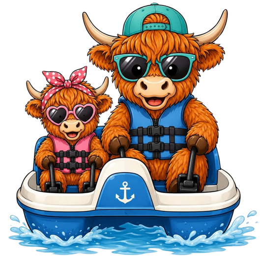 HIGHLAND COWS #100
