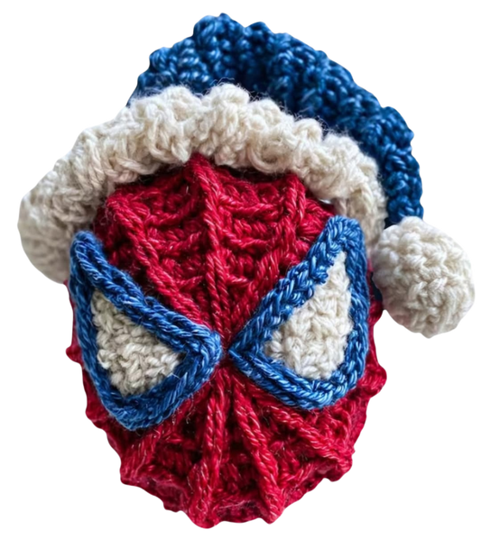 FAUX YARN SPIDERMAN HEAD