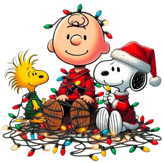 PEANUTS WRAPPED IN LIGHTS