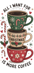 ALL I WANT FOR CHRISTMAS IS COFFEE
