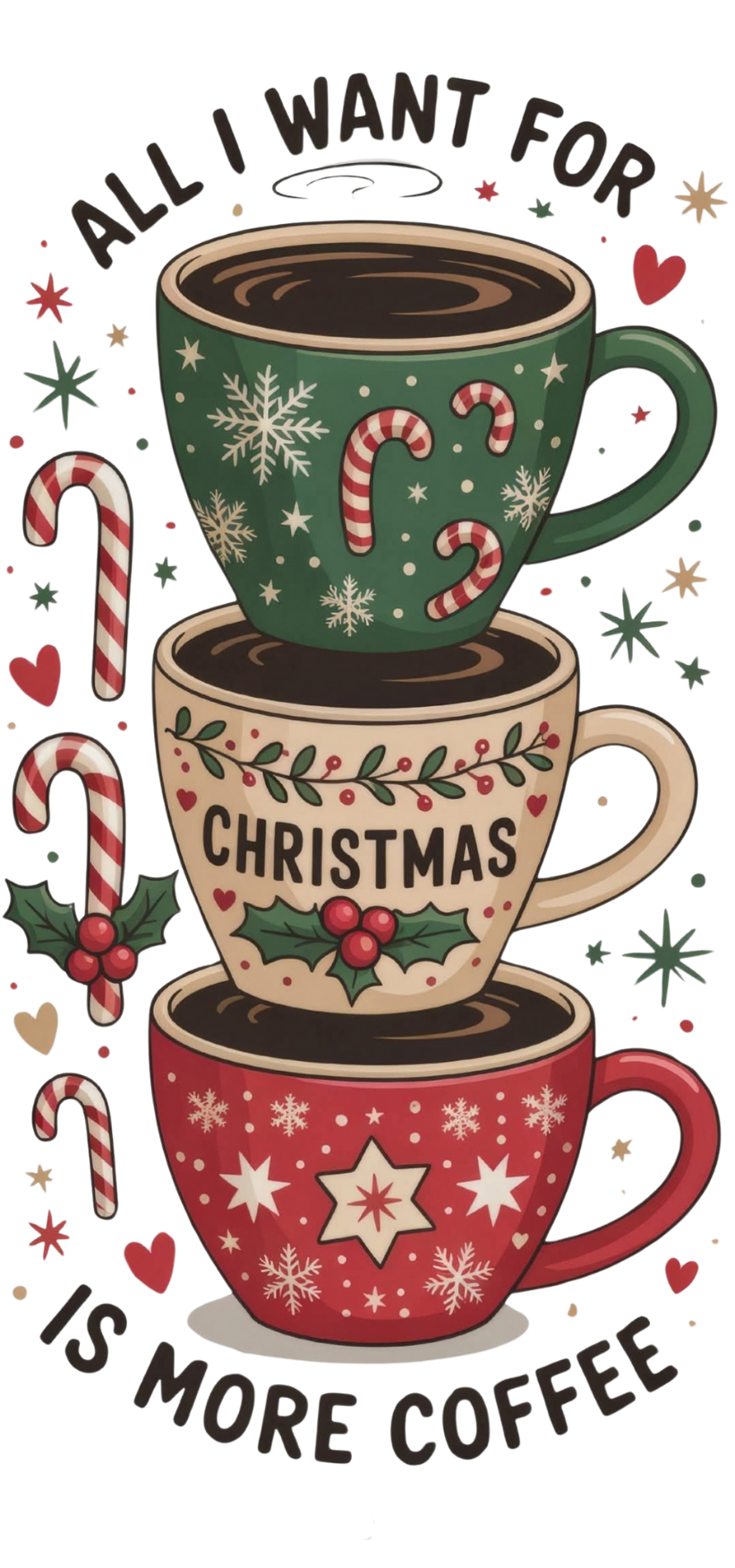ALL I WANT FOR CHRISTMAS IS COFFEE