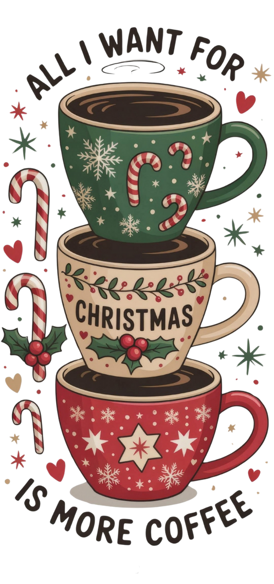 ALL I WANT FOR CHRISTMAS IS COFFEE