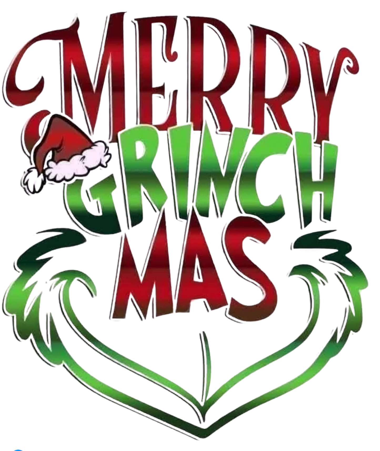 METALIC MERRY GRINCHMAS