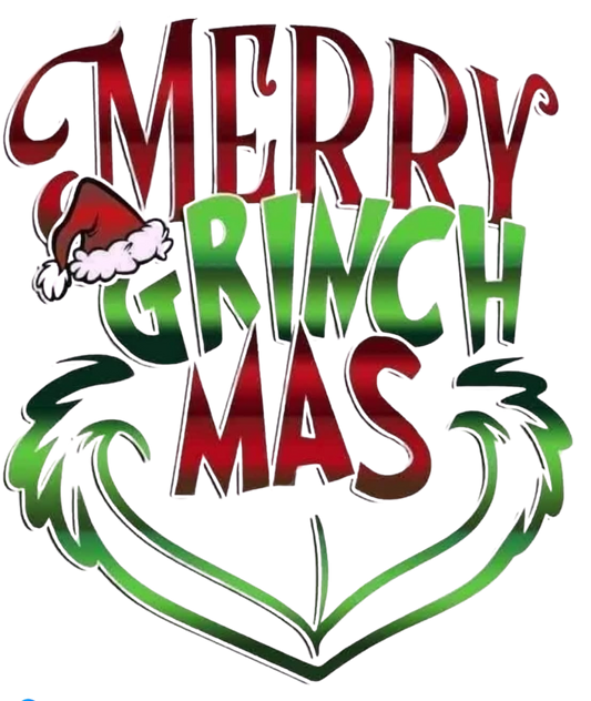 METALIC MERRY GRINCHMAS