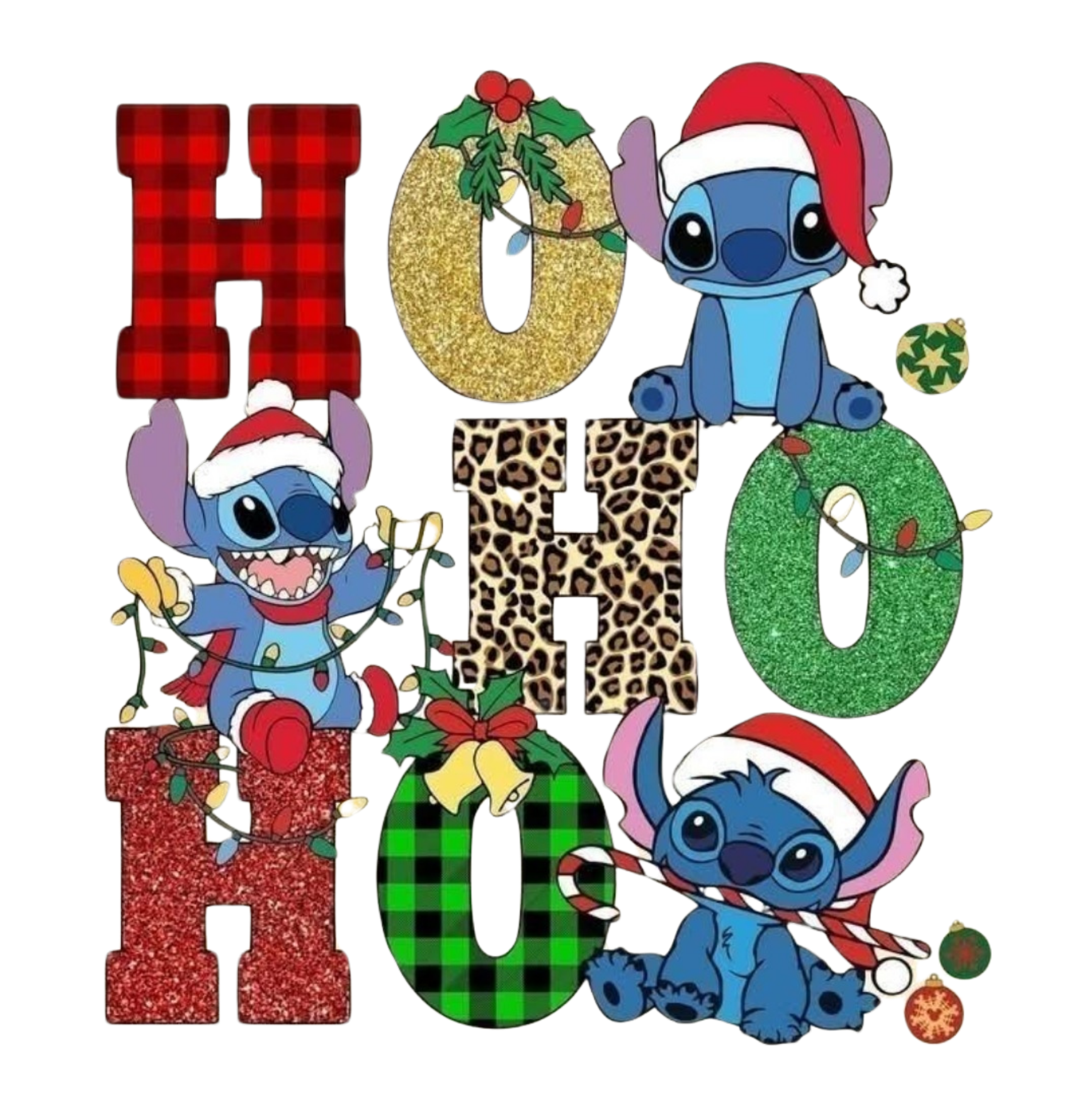 STITCH HO HO HO