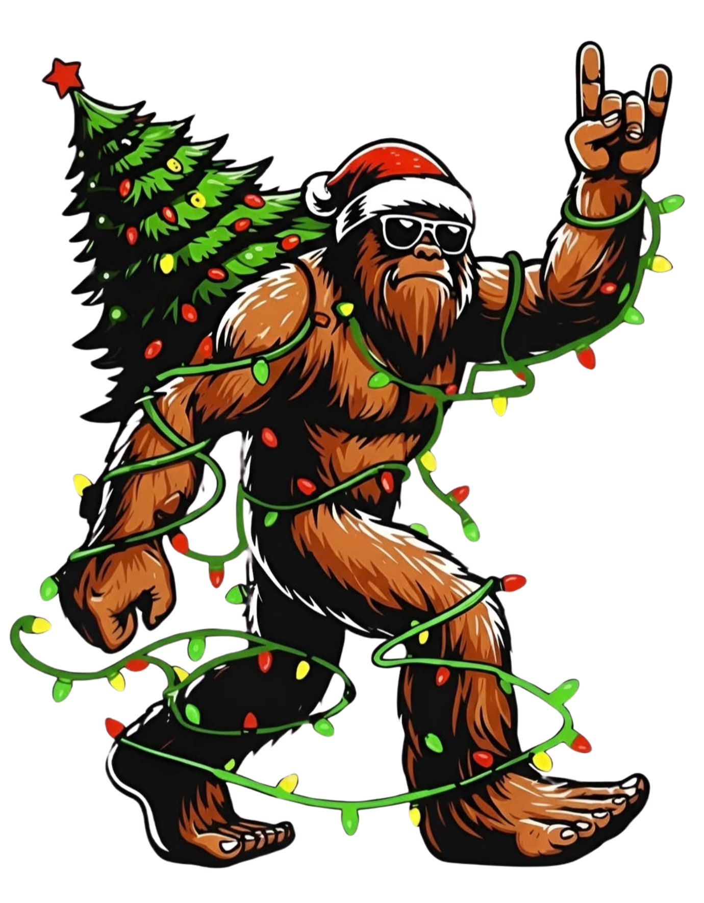 A BIG FOOT CHRISTMAS