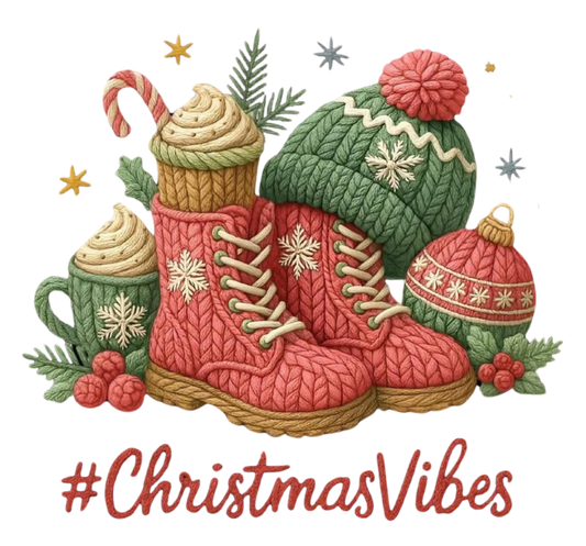 FAUX KNIT CHRISTMAS VIBES