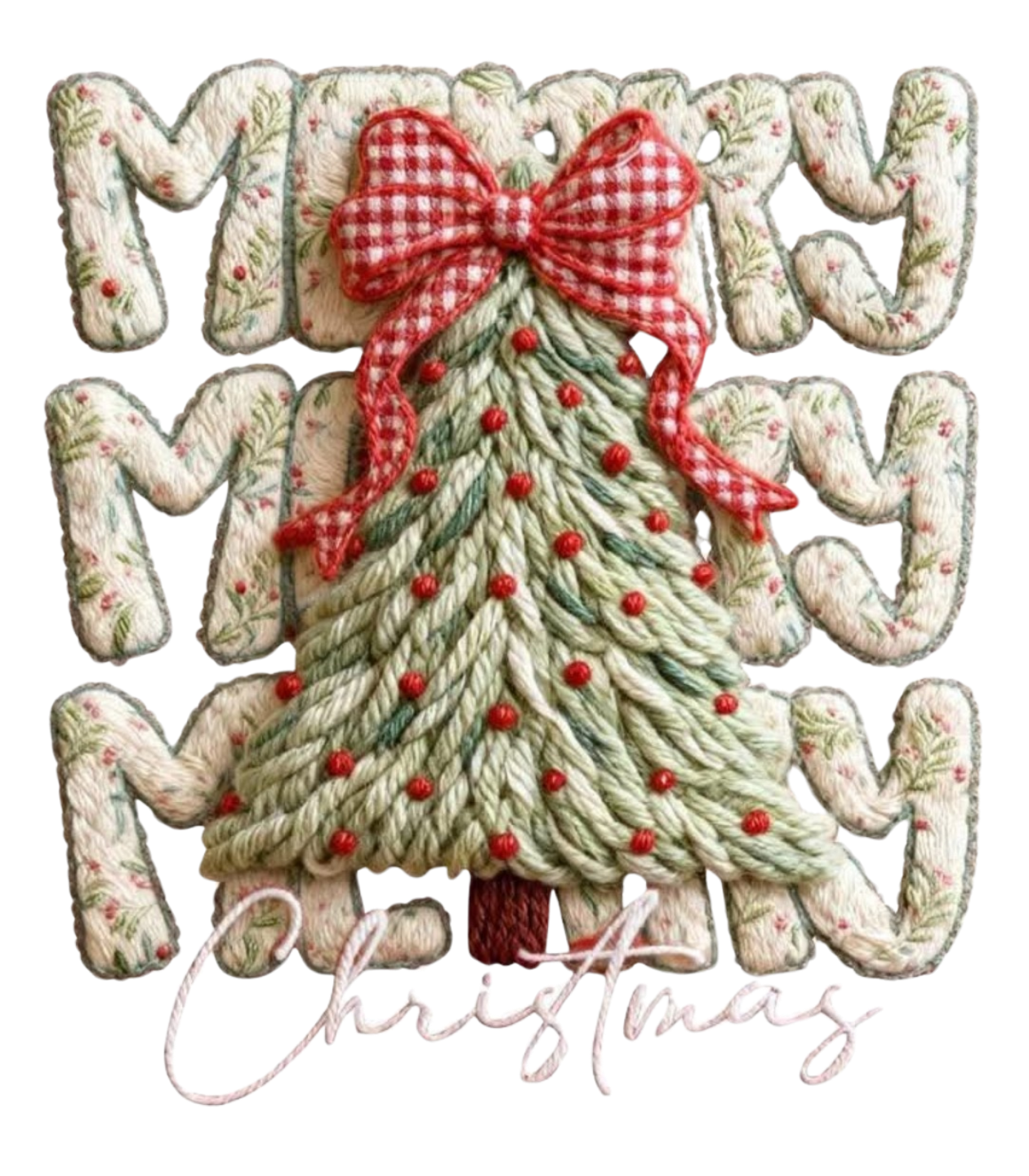 OFF WHITE MERRY CHRISTMAS