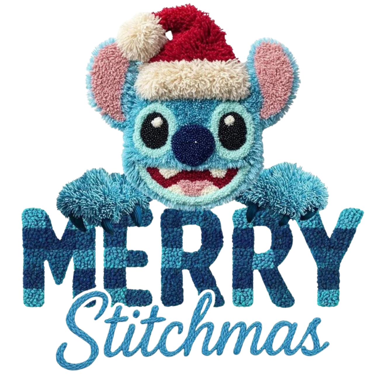 FAUX YARN MERRY STITCHMAS