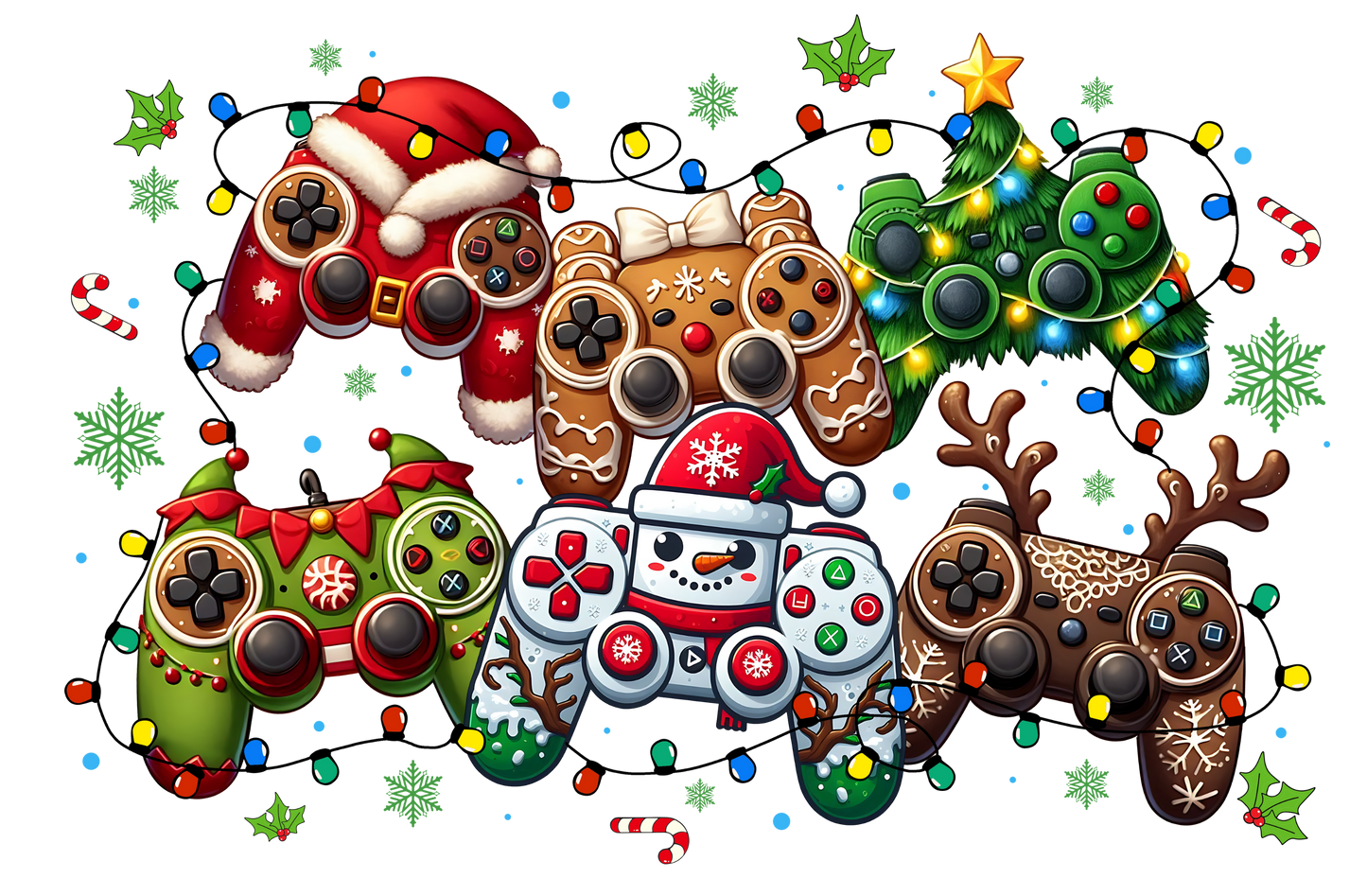 CHRISTMAS GAME CONTROLLERS