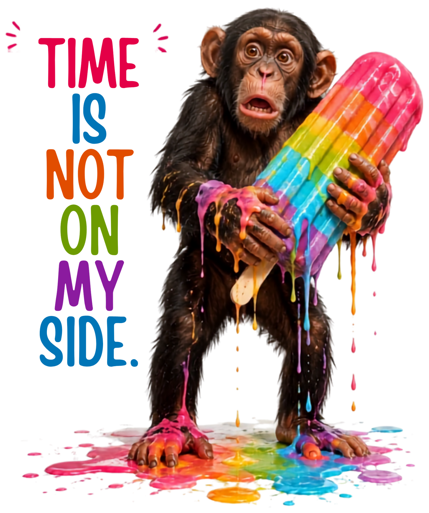TIME IS NOT ON MY SIDE