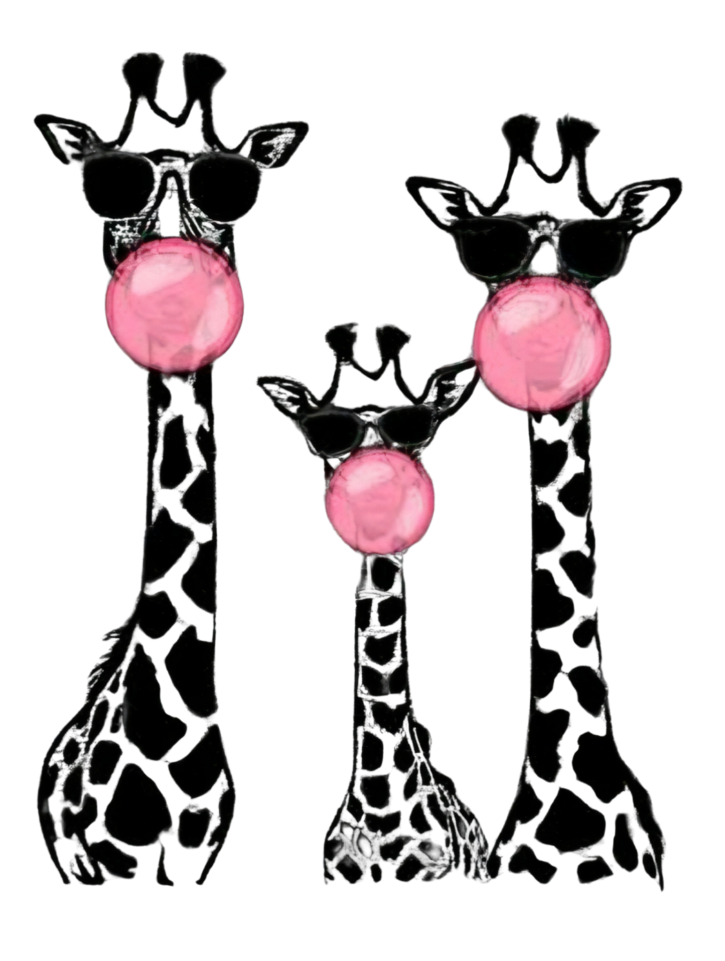 BUBBLE GUM GIRAFFES